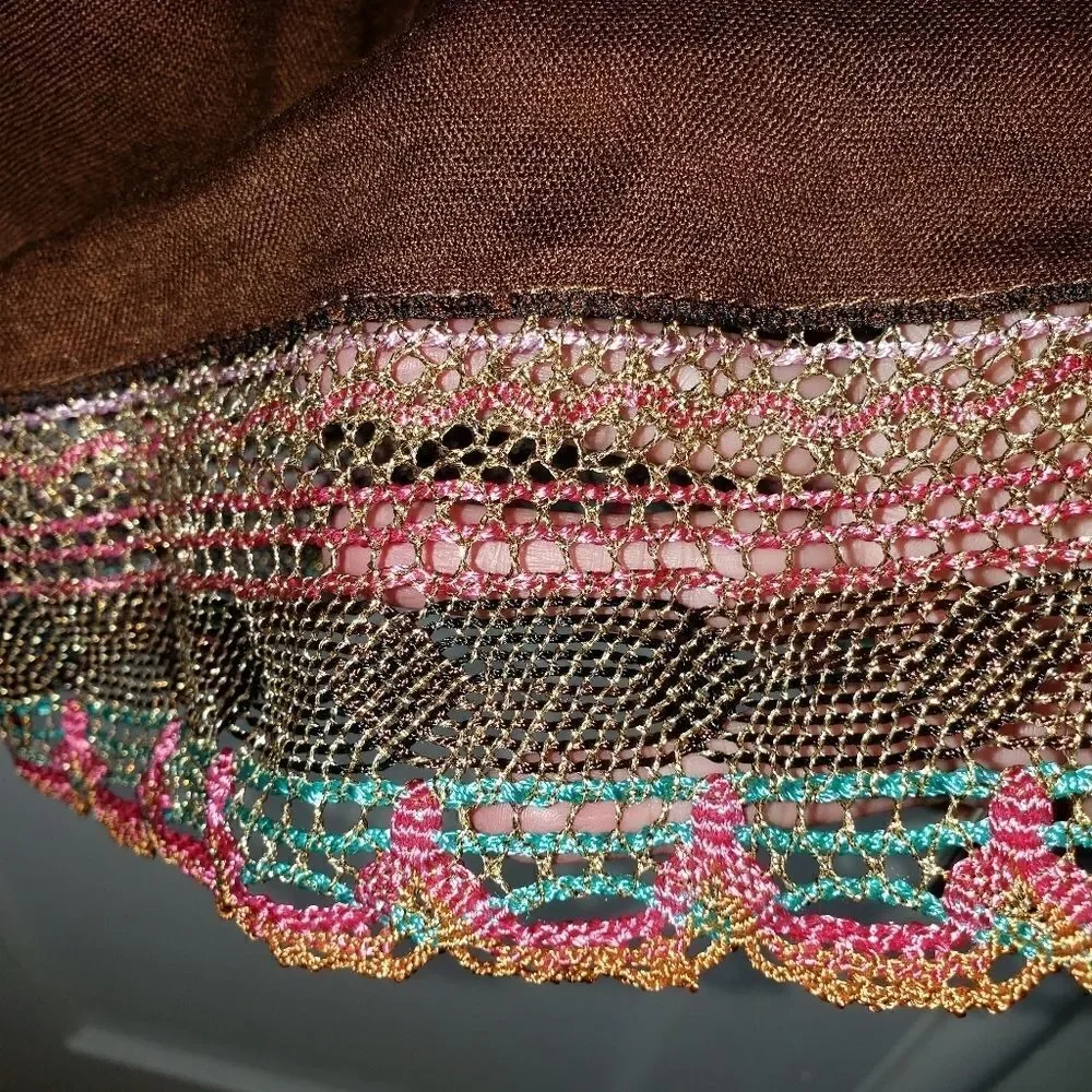 Verona Woven Metallic Hijab Scarf